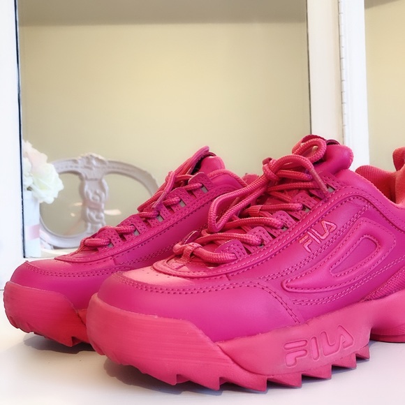 Fila Shoes Fila Size 6 Hot Pink Barbie Sneakers Shoes